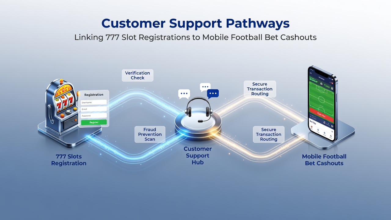 Support agents managing slot registration and football cashout workflows