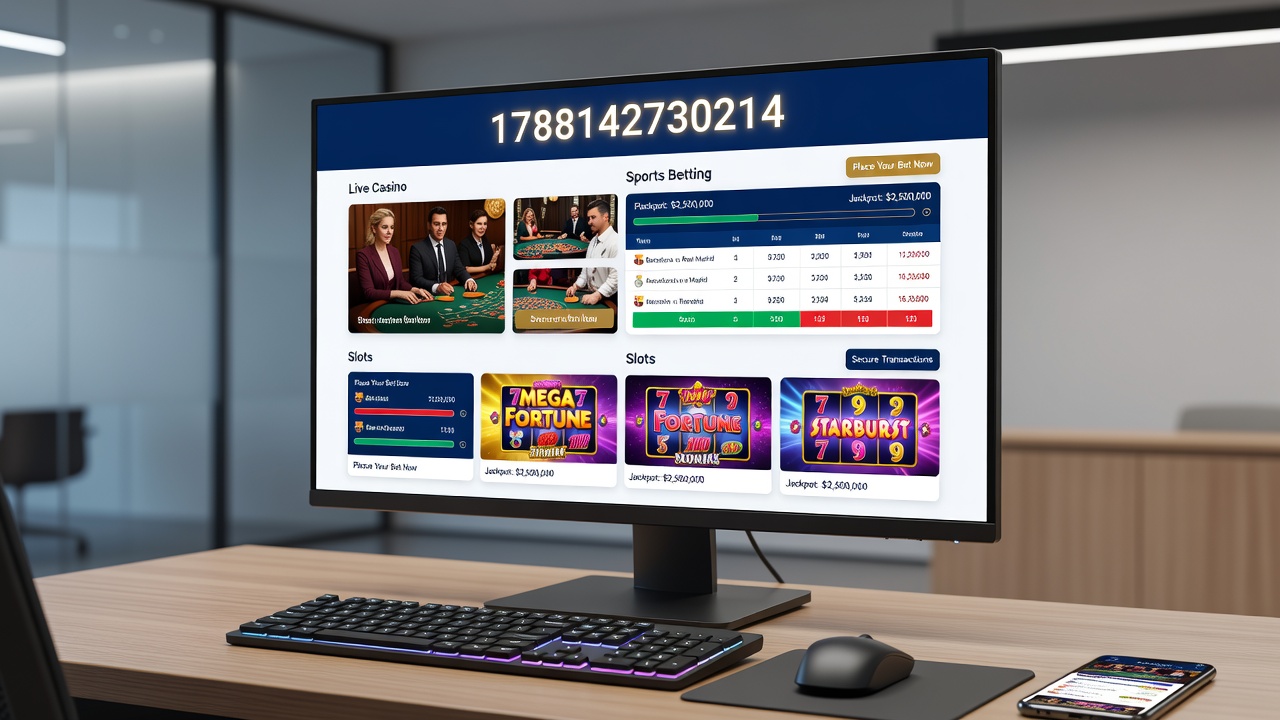 Mobile device displaying integrated sports betting odds and live casino tables side by side